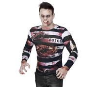 Zombie Prisoner Halloween T-Shirt