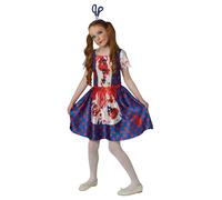(9-10 Years) Rag Doll Bloody Kids Costume