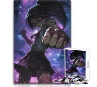 Zombie Schoolgirl Attack Jigsaw Puzzles 1000 Pieces for Teenagers Mindful Learning Fun Game Unique Gift for Joyful Celebrations Size 38x52cm