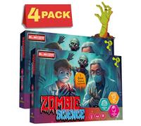 Zombie Science Experiment Kit for Kids Creepy Science Activities Box With Slime Fake Brain Hand STEM Arts and Crafts for Kids Boys Girls Birthday Presents Craft Kits 3 Experiments