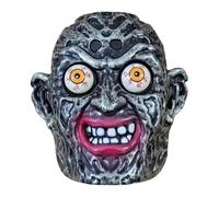 Zombie Skull - 9.45x8.27 Inch Scary Cover, Frightful Cosplay Accessory Producing Realistic Undead Look Captivating Every Viewer | Great For Themed Gatherings, Halloween Dance Parties,film Shoots