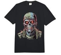 Zombie Soldier Horror Movie Lover Halloween Comfort Colors Adult Heavyweight T-Shirt