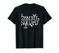 Zombie Squad Halloween Gothic Goth Grey Black White Design Value Graphic T-Shirt
