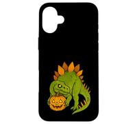 Zombie Stegosaurus Dinosaur Dino - Undead Scare Boo Spook Case for iPhone 16 Plus