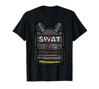 Zombie SWAT Response Team Vest Graphic Halloween Costume T-Shirt