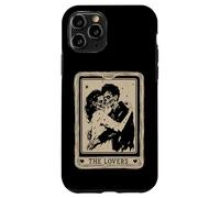 Zombie Tarot Card The Lovers funny halloween couple graphic Case for iPhone 11 Pro