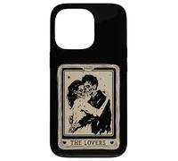 Zombie Tarot Card The Lovers funny halloween couple graphic Case for iPhone 13 Pro