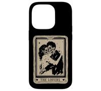 Zombie Tarot Card The Lovers funny halloween couple graphic Case for iPhone 14 Pro