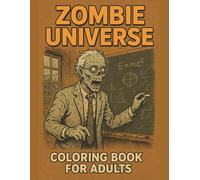 ZOMBIE UNIVERSE Coloring Book for Adults: 95 Highly Detailed Zombie Samurai, Witches, Pirates, Scientists & Haunted Characters in a Dark Fantasy World ... Art Lovers (DARK REALMS COLORING SERIES)