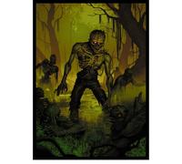 (Zombie V1) 100% Hand-Drawn 100ct Textured Matte TCG/MTG Card Art Sleeves by Realm Guard