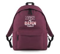 Zombie Wants Tequilla Scary Backpack Rucksack 18L Bag - 42 x 31 x 21cm