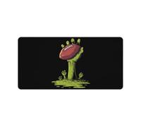 Zombie1 Hand Holding Football Large Gaming Mouse Pad with Stitched Edges Non-Slip Long Desk Pads for Office Home Keyboard