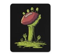 Zombie1 Hand Holding Football Square Soft Gaming Mouse Mat Non-Slip Mousepad for Desk Laptop Computer Home