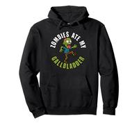 Zombies Ate My Gallbladder Halloween Pullover Hoodie