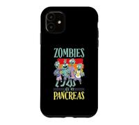 Zombies Ate My Pancreas T1D Diabetic Diabetes Awareness Case for iPhone 11