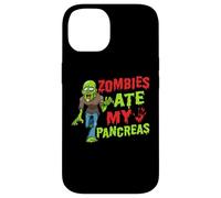 Zombies Ate My Pancreas T1D Type 1 Diabetes Girls Kids Boys Case for iPhone 14