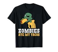 Zombies Ate My Tacos Lover Halloween Mexican T-Shirt
