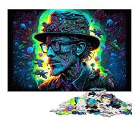 Zombies Jigsaw Puzzles for Adults, 1000 Piece Wooden Jigsaw Puzzles for Adults Challenging Brain Teaser for Teenagers, Family Game Night Fun 50x75CM/19.68x29.52inch