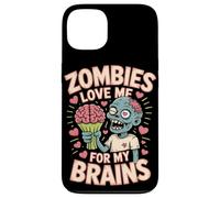 Zombies Love Me for My Brains Halloween Case for iPhone 13