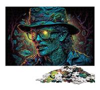 Zombies Puzzles 1000 Pieces for Adults Jigsaw Puzzles for Adults Brain Challenge Gift, Educational Activity for Teenagers 26X38CM/10.23x14.96inch