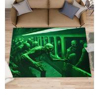 Zombies Rug 60x110, Zombies Rugs for Living Room, Horror Theme Area Rug, Non Slip Washable Rugs for Bedroom Kitchen Dining Room Decor Carpet
