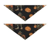Zombies with Pumpkins Pet Good Breathability 2 Piecing Set for a Gift Pets Want to Ddress Up 30 × 12 2in