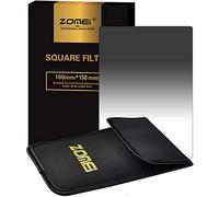 ZOMEi 100 * 150mm Z-Pro Series ND8 Graduated Neutral Density Gradual Grey Square Filter Compatible Cokin DSLR Cameras