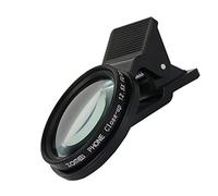 ZoMei 4 in 1 Cell Phone Camera Lens Kit, 10X Close Up Macro Lens + Fader ND2-400 Filter + CPL Polarizing Filter with 37mm Clip for phone Samsung Android Smartphones