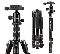 ZOMEI Aluminum Portable Tripod with Ball Head Heavy Duty Lightweight Professional Compact Travel for Nikon Canon Sony All DSLR and Digital Camera