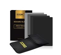 Zomei Full Grey Square Neutral Density Filter Kit: ND2+ND4+ND8+ND16 for Cokin Z Series -100 * 150mm