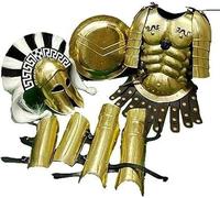 Zomitiya 300 Medieval King Roman Spartan Helmet With Muscle Jacket War Armor Shield Suit Shoulder Armor Gr orinthian Helmet + 300 Spartan Roman Muscle Cuirass