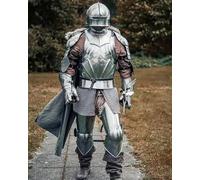 Zomitiya Medieval Knight Suit of Armor German Gothic with chainmeil Functional Full Suit