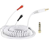 Zomo HD 25 Spiral Cord White DeLuxe for Sennheiser HD 25 Headphones