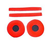 Zomo Sennheiser HD 25 Earpad & Headband Set (red, velour)