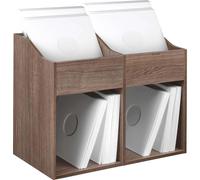 Zomo VS-Box 200/2 Vinyl Record Storage in Walnut flat pack Record Collector.