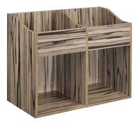 Zomo VS-Box 200/2 zebrano record cabinet