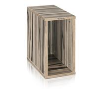 Zomo VS-Box 50 Vinyl Record Storage - Zebrano