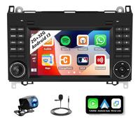 Zomolither Android 13 Carplay Car Stereo for Mercedes Benz B200 W169 W245 Viano with GPS WiFi 7 Inch Bluetooth Car Radio with Android Auto Mirror Link FM RDS EQ SWC AHD Reversing Camera 2G+32G