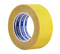 ZOMPAGO Double Sided Mounting Tape Heavy Duty, 50mm x 10m, Clear Mesh Grip, Extra Strong Adhesive for for Carpets, Wall Mounting, Picture Hanging and DIY Projects,Hand Tearable,Weatherproof