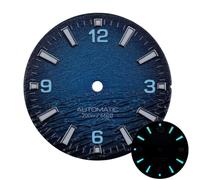 ZONABSQQ 28.5mm Diving Watch 3 Or 3.8 Crown Dial Face for Nh35 Movement x007 Mods with C3 Luminous(2)
