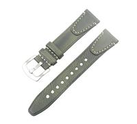 ZONABSQQ Handmade Watch Strap Vintage Leather Watch Band 18mm 20mm 22mm Quick Release Watch Strap for Men Women Wristband Accessories(Green sl buckle,20mm)