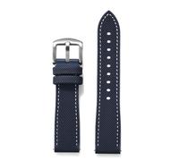 ZONABSQQ Rubber Watchband 18mm 20mm 22mm 24mm Hybrid Color Watch Strap Soft Straps Quick Relea Waterproof Watches