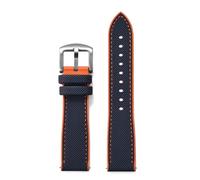 ZONABSQQ Rubber Watchband 18mm 20mm 22mm 24mm Hybrid Color Watch Strap Soft Straps Quick Relea Waterproof Watches