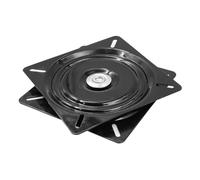 ZONADAH 154x2mm Flat Boat Seat Swivel Turntable Heavy Duty Bar Stool Rotating Replacement for Recliner Chair Square Swivel Furniture Replacement