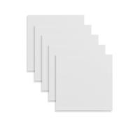 ZONADAH 250 Pcs Transparent Sticky Notes Square Self Adhesive Clear Sticky Note 76mmx76mm Waterproof Translucent Sticky Note Tab Sticky Note Pad for Students School Office Supplies