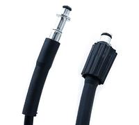 ZONADAH 5m High Pressure Washer Hose, 16FT X 1/4 Inch, 5800 PSI, M22 14mm PIN, Replacement Power Washer Hose Quick Connetor Fits K2 K3 K4 K5 K6 K7