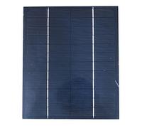 ZONADAH 6W 12V Mini Solar Panel Kit, 5521 DC Port, Batter Charger, DIY Home, Science School Projects, Camping,Fishing, Hiking Outdoor Garden Led Light Charging Tools