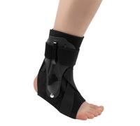 ZONADAH Adjustable Ankle Brace, Protective Ankle Sleeve for Men and Women, Sports Ankle Support Strap for Sprain Prevention Size L(40-43) Black