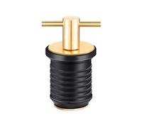 ZONADAH Boat Drain Plug 19mm Rubber Drain Plug Handle Drain Plug Boat Plug for 3/4-Inch T-Shape Boat Drain Plug Rubber Twist-Turn Boat Accessories