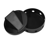 ZONADAH Box Smoker Box 7.6x4cm Outdoor BBQ Stove Burner with Lid Wood Chip Smoker Box Meat Smoker Tray Grill Smoker Tray for Charcoal and Propane Gas Grill